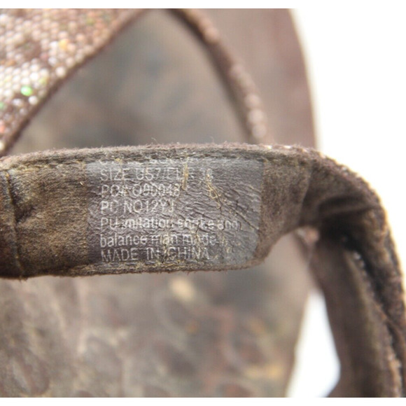 Orthaheel Cocoa Thong Sandals Womens 7 Brown Strap Slip On Comfort Flip Flops - Picture 6 of 6